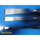 6X Codman Symmetry Surgical Assorted STR/CVD Smith Peterson Osteotomes ~ 35710