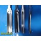 4X Zimmer & Jarit Assorted Smith Peterson Gouges (9.5mm & 16mm) OL 8" ~ 35711