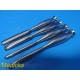 4X Zimmer & Jarit Assorted Smith Peterson Gouges (9.5mm & 16mm) OL 8" ~ 35711
