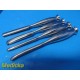 4X Zimmer & Jarit Assorted Smith Peterson Gouges (9.5mm & 16mm) OL 8" ~ 35711