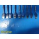 9X Richards Smith & Nephew 28-1811 Chandler Elevators | 8" | 19mm Blade ~ 35743