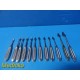 12X Symmetry Surgical Aesculap S&N Chandler Elevators (13, 19, 25 & 30mm) ~35472