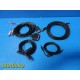Sonosite Titan Ultrasound Mini-Dock Cable Bundle Set (Lot of 04) ~ 35461