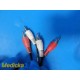Sonosite Titan Ultrasound Mini-Dock Cable Bundle Set (Lot of 04) ~ 35461