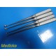 10X Aspen Symmetry Assorted Bone Curettes (Straight - Angled Up/Down) ~ 35748