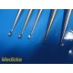 Lot of 5 Aesculap FK613R FK611R (Bruns) & FK622R (Schede) Bone Curettes ~ 35750