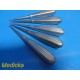 Lot of 5 Aesculap FK613R FK611R (Bruns) & FK622R (Schede) Bone Curettes ~ 35750