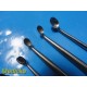 12X V. Mueller Zimmer Assorted Bone Curettes Oval Cup | Straight/Angled ~ 35759