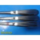 12X V. Mueller Zimmer Assorted Bone Curettes Oval Cup | Straight/Angled ~ 35759
