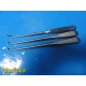 12X V. Mueller Zimmer Assorted Bone Curettes Oval Cup | Straight/Angled ~ 35759