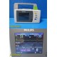 2011 Philips Intellivue X2 M3002A Transport Monitor Ref 865039 W/ Battery ~35484