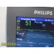 2011 Philips Intellivue X2 M3002A Transport Monitor Ref 865039 W/ Battery ~35484