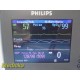 2011 Philips Intellivue X2 M3002A Transport Monitor Ref 865039 W/ Battery ~35484