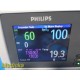 2011 Philips Intellivue X2 M3002A Ref 865039 Companion Monitor W/ Battery ~35485