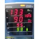 Mindray Datascope Accutorr V Monitor (Masimo SpO2 Set) W/ Patient Leads ~ 35852