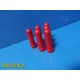 Drucker Diagnostics 7713031K Tube Holders | Red - 17x100mm (6/PK) ~ 35830