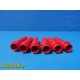 Drucker Diagnostics 7713031K Tube Holders | Red - 17x100mm (6/PK) ~ 35830