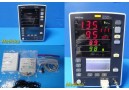 Mindray Datascope Accutorr V Monitor (Masimo Set SpO2) W/ Patient Leads ~ 35824