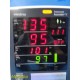 Mindray Datascope Accutorr V Monitor (Masimo Set SpO2) W/ Patient Leads ~ 35824