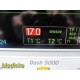 GE Dash 5000 Patient Monitor (2X IPB, NBP, ECG, SpO2, TEMP) W/ NEW Leads ~ 35915