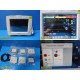 Philips Intellivue MP30 Monitor W/ M3001A, M3012A Modules & Patient Leads ~35959