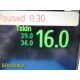 Philips Intellivue MP30 Patient Monitor W/ M3001A, M3012A Modules & Leads ~35932