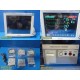Philips MP70 (M8007A) Critical Care Monitor W/ MMS, PRINT Module & Leads ~ 35934
