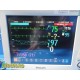 Philips MP70 (M8007A) Critical Care Monitor W/ MMS, PRINT Module & Leads ~ 35934