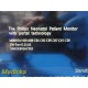 Philips MP70 (M8007A) Neonatal Monitor W/ MMS, CO2, PRINT Module & Leads ~ 35929