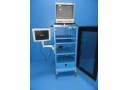 SMITH & NEPHEW ENDOSCOPY CART W/ SONY TRINITRON & NDS DISPLAY MONITORS (7879 )