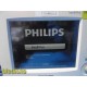 Philips Intellivue MP30 Patient Monitor W/ M3001A MMS Module & NEW Leads ~ 35990