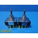 2X Carling 9741 Switch/Button (10A 250VAC 15A 125VAC 3/4 HP 250VAC) ~ 35991