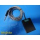 Medasonics R12 VascularLab Foot Switch 10-ft Cable | Plug-In Jack ~ 36011