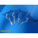4X B&L Storz & SSI Ultra Rhinoplasty Septoplasty Scissors & Forceps Set ~ 36045