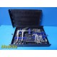 Baxter Koros Inc Ref 8910-00 CAB Super-Slide Retractor Set W/ Case ~ 36037