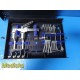 Baxter Koros Inc Ref 8910-00 CAB Super-Slide Retractor Set W/ Case ~ 36037