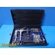 Baxter Koros Inc Ref 8910-00 CAB Super-Slide Retractor Set W/ Case ~ 36037