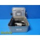 Zimmer Hall Surgical 5053-12 Micro 100 Oscillating Saw W/ Hose,Driver,Case~36545