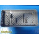 Stryker Ref 233-032-105 Arthroscope & Camera Sterilization Tray ~ 36514