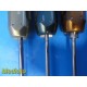 3X Arthrex AR-6563 AR-6536 & AR-6531 Obturators for Instrument Cannula ~ 36063