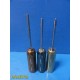 3X Arthrex AR-6563 AR-6536 & AR-6531 Obturators for Instrument Cannula ~ 36063