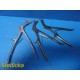 3X Sklar 55-2011 Symmetry 56-8044 Boss 60-60-1230 Giertz Rib Shears ~ 36073