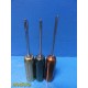 Arthrex Reusable Obturator Set (AR-6563 Copper AR-6531 Gold AR-6536 Green)~36067