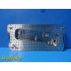 Stryker Ref 0233-032-301 & 0233-032-302 AIM Sterilization / Storage Tray ~ 36551