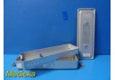 Karl Storz Storage Container KSZ-39301BS W/ Lid & Basket (18.5 x 6 x 3") ~ 36556