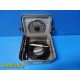Zimmer Hall Surgical 5053-12 Micro 100 Oscillating Saw W/ Hose,Driver,Case~36560