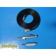 Zimmer Hall Surgical 5053-12 Micro 100 Oscillating Saw W/ Hose,Driver,Case~36560