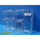 2X Q-Core Medical Sapphire Pump PCA Lock Box for 250ml NO KEYS ~ 36622