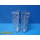 2X Q-Core Medical Sapphire Pump PCA Lock Box for 250ml NO KEYS ~ 36622