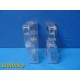 2X Q-Core Medical Sapphire Pump PCA Lock Box for 250ml NO KEYS ~ 36622